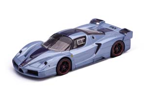 FERRARI FXX 2008 GREEN TURQUOISE/BLUE STRIPE