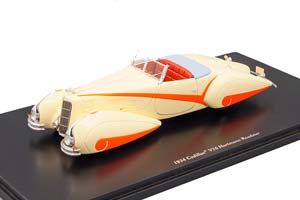 CADILLAC V-16 ROADSTER BY HARTMANN 1934 CREAM