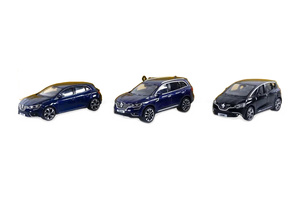 RENAULT MEGANE IV SCENIC IV KOLEOS II / РЕНО НАБОР ИЗ 3-Х МОДЕЛЕЙ (#19) (ДЛИНА МОДЕЛИ 6-10 СМ)