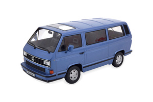 VW VOLKSWAGEN BUS T3 BLUE STAR 1993 LIGHT BLUE-METALLIC LIMITED EDITION 500 PCS