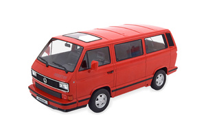 VW VOLKSWAGEN BUS T3 RED STAR 1993 RED LIMITED EDITION 500 PCS