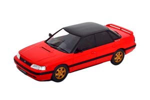 SUBARU LEGACY RS 1991 RED BLACK
