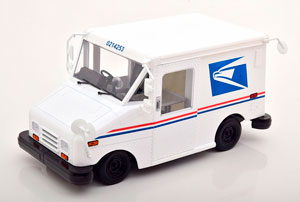 GMC LONG LIFE US POSTAL SERVICE WHITE BLUE RED
