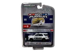 CHEVROLET TAHOE POLICE PURSUIT VEHICLE "GENERAL MOTORS FLEET POLICE" 2021 WHITE (GREENLIGHT!!!)