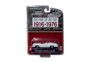 CADILLAC ELDORADO CONVERTIBLE "THE END OF AN ERA 1916-1976" LAST CADILLAC ELDORADO CONVERTIBLE (1 ИЗ 200 ПРОИЗВЕДЁННЫХ) 1976 (GREENLIGHT!!!)