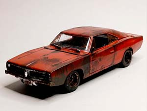 DODGE CHARGER 1969 (RAT LOOK STYLING) 1:18
