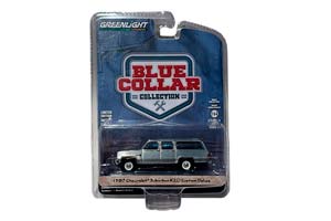 CHEVROLET SUBURBAN K20 CUSTOM DELUXE 1987 CONSTRUCTION YELLOW (GREENLIGHT!!! НЕОКРАШЕННЫЙ)