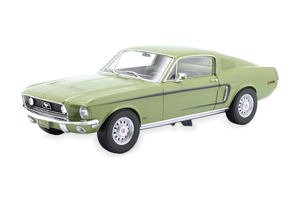 FORD MUSTANG FASTBACK GT 1968 LIGHTGREEN-METALLIC
