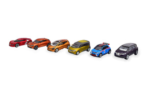 RENAULT CONCEPT CARS SET WITH 6 MODELCARS
