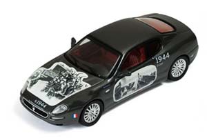 MASERATI COUPE CAMBIOCORSA 2002 SILVER (MASERATI 90TH ANNIVERSARY D-DAY #1944)