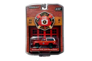 CHEVROLET M1009 4X4 "ALASKA STATE FIRE MARSHAL" (ПОЖАРНЫЙ) 1984 (GREENLIGHT!!!)