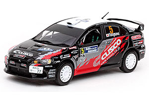 MITSUBISHI LANCER EVOLUTION X #5 H.YANAGISAWA/Y.NAKAHARA 2010