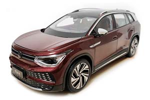 VW VOLKSWAGEN ID.6X 2024 RED / ФОЛЬКСВАГЕН АЙДИ КРАСНЫЙ