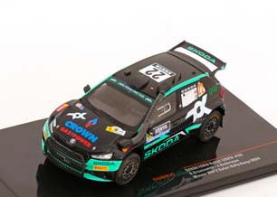 SKODA FABIA RS RALLY2 #22 "TOKSPORT WRT" GREENSMITH/ANDERSSON 6 МЕСТО SAFARI RALLY 2024