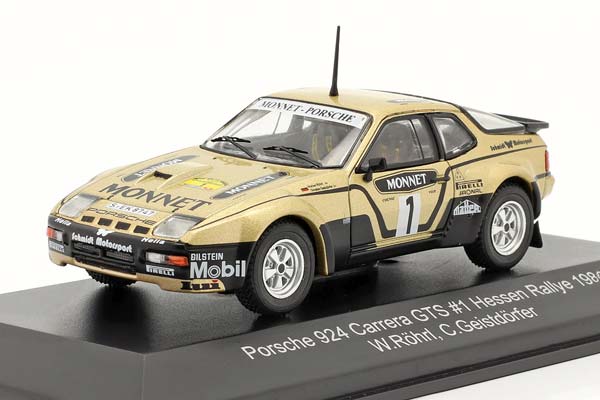 PORSCHE 924 CARRERA GTS WINNER RALLY HESSEN ROHRL/GEISTDOERFER 1981