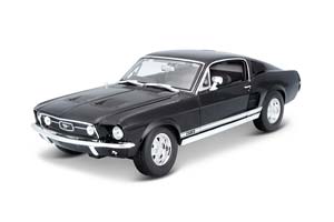 FORD MUSTANG FASTBACK 1967 / ФОРД МУСТАНГ ЧЕРНЫЙ