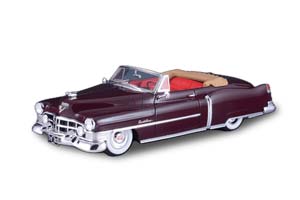 CADILLAC SERIES 62 CONVERTIBLE BOLERO (ОТКРЫТЫЙ) 1951 MAROON / КАДИЛЛАК СЕРИЯ 62