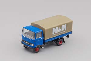 MERCEDES-BENZ LP 608 TRUCK/CANVAS "MILITZER & MÜNCH" (ДЛИНА МОДЕЛИ 3-5 СМ)