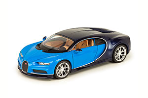 BUGATTI CHIRON 2016 BLUE-BLUE