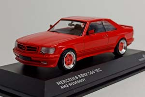 MERCEDES 560 SEC AMG W126 WIDEBODY 1:43 SOLIDO