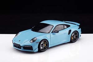 PORSCHE 911 992 TURBO S COUPE SPORT DESIGN 2025 LIGHT BLUE / ПОРШЕ ТУРБО-С ГОЛУБОЙ