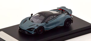 MCLAREN 765LT GREY BLACK (ДЛИНА МОДЕЛИ 6-10 СМ)