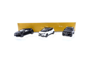 RENAULT MEGANE IV - SCENIC IV - KOLEOS II НАБОР ИЗ 3-Х МОДЕЛЕЙ (ДЛИНА МОДЕЛИ 3-5 СМ)