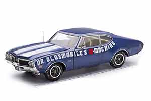 OLDSMOBILE 442 W-30 DR OLDSMOBILE W-MACHINE 1969 BLUE METALLIC/WHITE