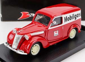 FIAT 1100 E VAN MOBILGAS 1956, RED WHITE