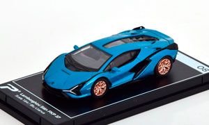 LAMBORGHINI SIAN FKP 37 2019 TURQUOISE-METALLIC (ДЛИНА МОДЕЛИ 6-10 СМ)