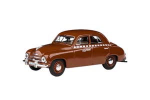 SKODA 1201 TAXI 1956 BROWN / SKODA 1201 ТАКСИ 1956 КОРИЧНЕВЫЙ