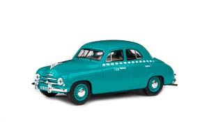 SKODA 1201 TAXI 1956 GREEN / SKODA 1201 ТАКСИ 1956 ЗЕЛЕНЫЙ