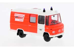 MERCEDES-BENZ L 508 RTW 1978 ПОЖАРНАЯ СКОРАЯ ПОМОЩЬ (ДЛИНА МОДЕЛИ 3-5 СМ)