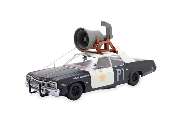DODGE MONACO BLUESMOBILE LOOK A LIKE 1974 BLACK WHITE