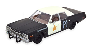 DODGE MONACO BLUESMOBILE LOOK A LIKE 1974 BLACK WHITE