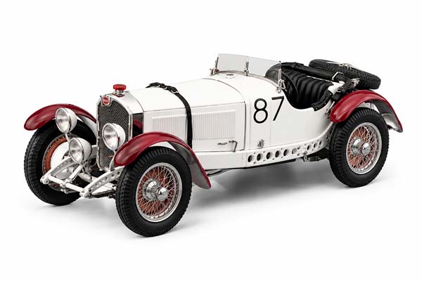 MERCEDES SSKL MILLE MIGLIA 1931 WHITE/RED / МЕРСЕДЕС ССКЛ МИЛЕ МИЛЯ