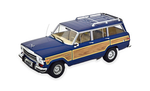 JEEP GRAND WAGONEER 1989 BLUE METALLIC