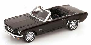 FORD MUSTANG CONVERTIBLE 1964 1/2 BLACK