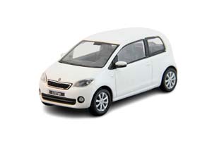 SKODA CITIGO 3D 2012 WHITE CANDY UNI / SKODA CITIGO 3D 2012 БЕЛЫЕ КОНФЕТЫ UNI
