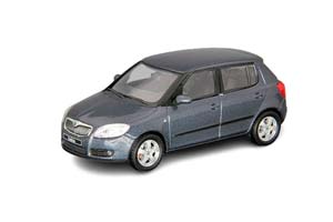 SKODA FABIA II 4-DOOR 2007 DARK GREY METALLIC / SKODA FABIA II 4-ДВЕРНЫЙ 2007 ТЕМНО-СЕРЫЙ МЕТАЛЛИК