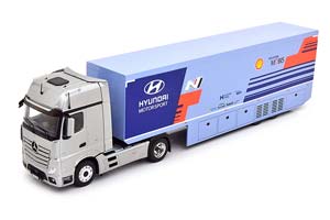 MERCEDES ACTROS MP4 HYUNDAI MOTOR SPORT WRC RALLY RACING 2019