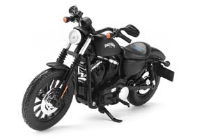 HARLEY-DAVIDSON SPORTSTER IRON 883 FLAT BLACK 2013 / ХАРЛЕЙ ДЭВИДСОН АЙРОН ЧЕРНЫЙ  (ДЛИНА 18 СМ)