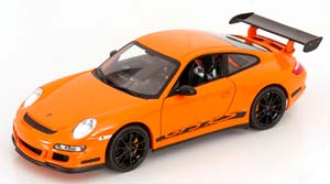 PORSCHE 911 (997) GT3 RS 2007 ORANGE/BLACK