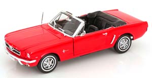 FORD MUSTANG CONVERTIBLE 1964 1/2 RED