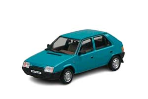 SKODA FAVORIT 136L 1987 ADRIATIC BLUE / ФАВОРИТ SKODA 136L 1987 АДРИАТИЧЕСКИЙ СИНИЙ