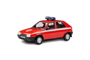 SKODA FAVORIT 136L 1988 HASICI RED / SKODA ФАВОРИТ 136L 1988 ХАСИЧИ КРАСНЫЙ