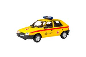 SKODA FAVORIT 136L 1988 ZACHRANNA SLUZBA MESTA / SKODA ФАВОРИТ 136L 1988 ЗАХРАННА СЛУЗБА МОСТ