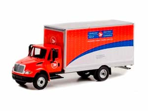 INTERNATIONAL DURASTAR ФУРГОН ПОЧТА КАНАДЫ 2013 КРАСНЫЙ С БЕЛЫМ И СИНИМ (ДЛИНА ПРИМЕРНО 15 СМ)