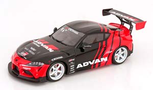 TOYOTA SUPRA GR ADVAN 2020 RED BLACK