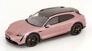 PORSCHE TAYCAN TURBO S CROSS TURISMO 2022 PINK-METALLIC BLACK